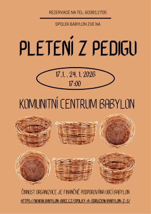 kreativní workshop pletení