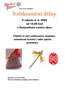 výroba velikonoční slepičky