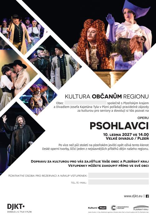 plakát opery Psohlavci